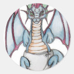 Dinky Toddler Round Sticker