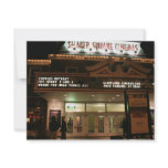 Dinner and the Movies Response Card Invitations