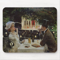 Dinner at Les Ambassadeurs, c.1882 Mousepad