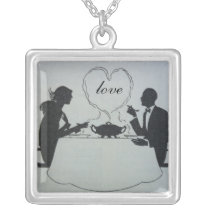 Dinner for Two Necklaces