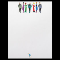 Dinner Guests Letterhead letterhead