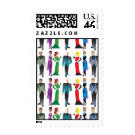 Dinner Guests Postage Stamps
