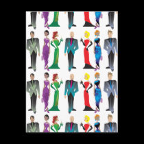 Dinner Guests Postcards