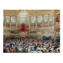 Dinner in the Salle des Spectacles at Post Cards