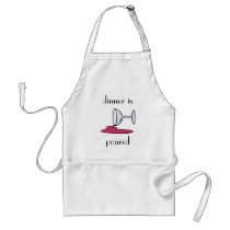 Dinner is Poured aprons