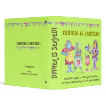 Dinner Is Served! binders by dradcliffe Dinner Is Served! binders