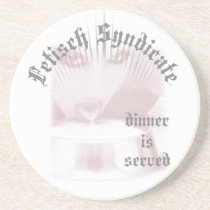 Dinner is served... drink coaster coasters