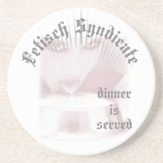 Dinner is served... drink coaster