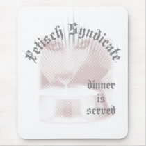Dinner is served Mousepad mousepads