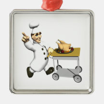 Dinner Is Served Ornament