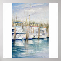 Dinner Key Marina Print