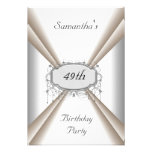 Dinner Party Birthday Invitation Add your details