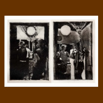 Dinner Party Part I & II postcards