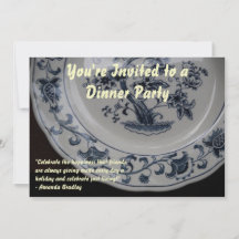 plate invitations