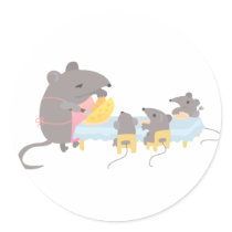 Dinner time sticker