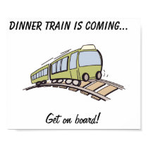 Dinner Train posters