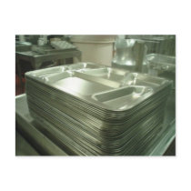 Dinner Trays postcards