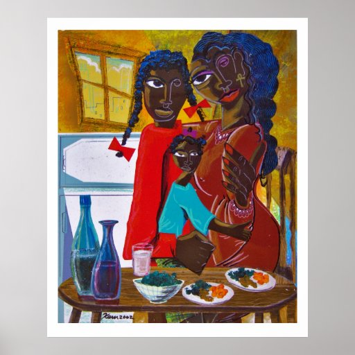dinner with mom poster