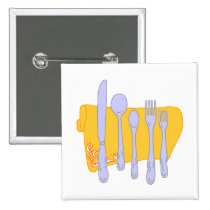 Dinnerware Cooking Design Template buttons