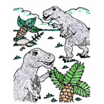 dino2 t-shirts