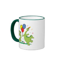 Dino 2nd Birthday Coffee Mugs