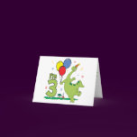Dino 3rd Birthday Invitation