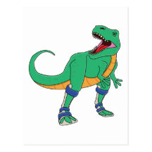 Dino AFO Postcard