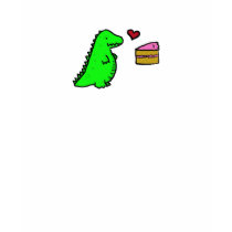dino cake t-shirts