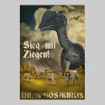 Dino D-Day: Dilophosaurus posters