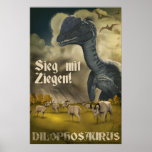 Dino D-Day: Dilophosaurus Posters