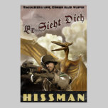 Dino D-Day: Hissman posters