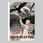 Dino D-Day: Microraptor posters