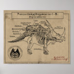 Dino D-Day: Styracosaur posters