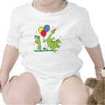 Dino First Birthday Baby Creeper