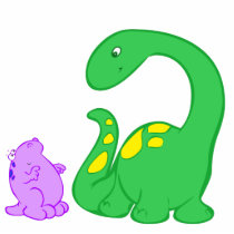 Dino Friends Acrylic Cut Out