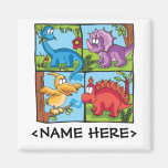 Dino Friends Fridge Magnet