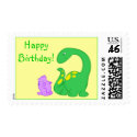 Dino Friends postage