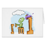 Dino Fun 1st Birthday Invitation Greeting Card