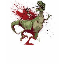 Dino Girl Reverse t-shirts