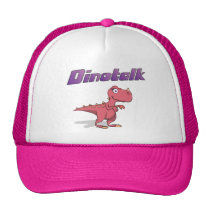 Dino Girl Trucker Hat hats