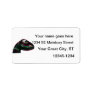 Dino Head Abstract Neon Personalized Address Labels