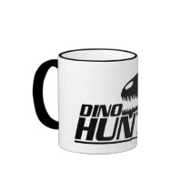 DINO HUNTER COFFEE MUG