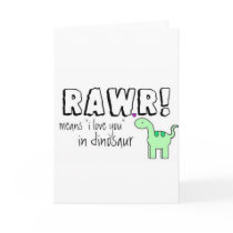 Dino Lingo Card