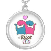 Dino Love Necklace necklace