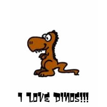 Dino Love t-shirts