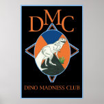 DINO MADNESS/ORANGE  Item#153/pos Poster