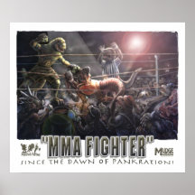 Dino MMA Battle Dawn of Pankration Posters