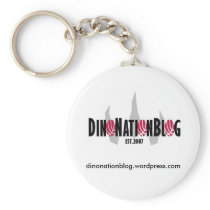 Dino Nation Blog Keychain keychains