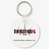 Dino Nation Blog Keychain