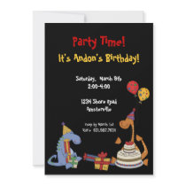 Dino Party Invitation
